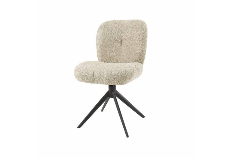 Feeling4Home Stuhl 2er-Set Esszimmerstuhl Spizag Drehbar - Teddy-Stoff, Sand, Drehbar Feeling4Home Stuhl 2er-Set Esszimmerstuhl Spizag Drehbar - Teddy-Stoff, Sand, Drehbar von Feeling4Home