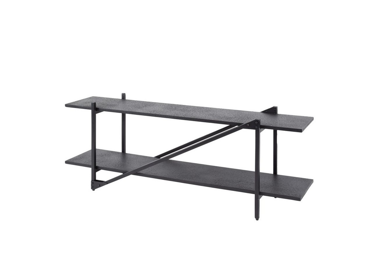 Feeling4Home TV-Board TV-Board Pouv - dunkelgraue Metalloptik, mit 2 Böden, 140 cm, Mit Flüssigmetallbeschichtung und strukturierter Oberfläche Feeling4Home TV-Board TV-Board Pouv - dunkelgraue Metalloptik, mit 2 Böden, 140 cm, Mit Flüssigmetallbeschichtung und strukturierter Oberfläche von Feeling4Home