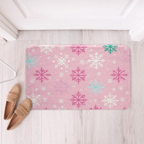Feelyou Badezimmerteppich, Motiv: Merry Christmas, 40,6 x 61 cm, Weihnachtsmotiv, Hirsch, Elch, Dekoration, Badematte, Schneeflocke, Badteppich für Dusche, Mädchen, Rosa, Frohe Weihnachtsbaum Feelyou Badezimmerteppich, Motiv: Merry Christmas, 40,6 x 61 cm, Weihnachtsmotiv, Hirsch, Elch, Dekoration, Badematte, Schneeflocke, Badteppich für Dusche, Mädchen, Rosa, Frohe Weihnachtsbaum von Feelyou