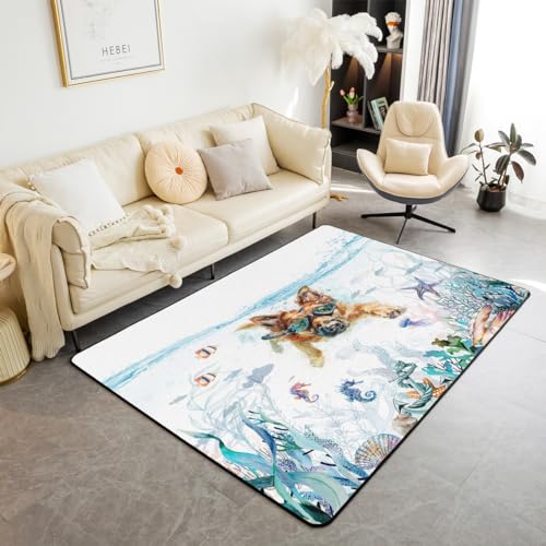 Feelyou Niedlicher Hunde-Teppich für Wohnzimmer, Schlafzimmer, 12,7 x 17,8 cm, Deutscher Schäferhund für Kinder, Jungen, Mädchen, Raumdekoration, Ozean, dekorativer Teppich, Welpe, Hund, Bodenmatte Feelyou Niedlicher Hunde-Teppich für Wohnzimmer, Schlafzimmer, 12,7 x 17,8 cm, Deutscher Schäferhund für Kinder, Jungen, Mädchen, Raumdekoration, Ozean, dekorativer Teppich, Welpe, Hund, Bodenmatte von Feelyou