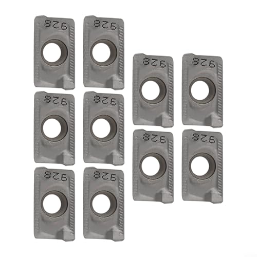10 Stück APKT1604PDR76 Hartmetall-Einsätze für CNC-Fräsen auf Stahl, mit praktischem Schraubenschlüssel-Ersatz und langlebiger Steifigkeit 10 Stück APKT1604PDR76 Hartmetall-Einsätze für CNC-Fräsen auf Stahl, mit praktischem Schraubenschlüssel-Ersatz und langlebiger Steifigkeit von Feeshoppher