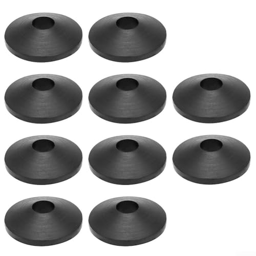 10 rutschfeste WC-Sitzbefestigungen M6 M8 Gummi-Wassertankdichtung für einfache Reparatur (M6) von Feeshoppher