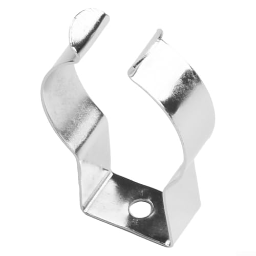 10 stabile Federklammern aus 304 Edelstahl für Werkzeugorganisation in Garage, Schuppen und Zuhause (21 mm) von Feeshoppher