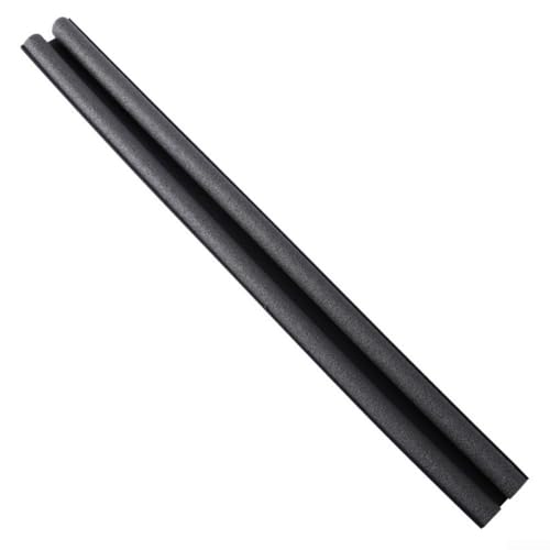 93 cm Tür-Zugluftstopper für mehr Komfort zu Hause durch Reduzierung von Lärm und Staub (schwarz) von Feeshoppher