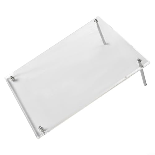 Acryl-Bilderrahmen-Ständer für Kunst-Displays, ideal für Büros, Restaurants und Messen (20,3 cm) von Feeshoppher