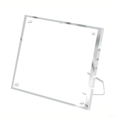 Acryl-Bilderrahmen mit sicherem Magnetverschluss, perfekt für Zuhause oder Büro (15,2 cm) von Feeshoppher