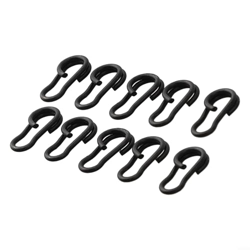 Angel-Schnapp-Clips mit 20 Geschwindigkeitsverbindungen mit Drehhaken für einfaches Anglern (9 mm) von Feeshoppher