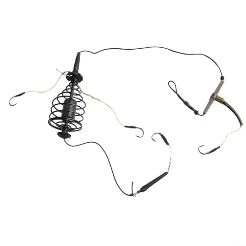 Angelfutterkäfig und Hakenvorrichtung, Set zum Anlocken großer Fische in Seen und Flüssen (40 g) von Feeshoppher