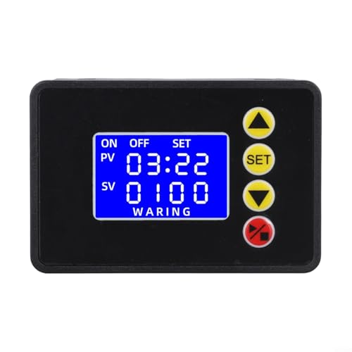 Ausgereifter programmierbarer Timer mit Oszillator-Technologie für Genauigkeit (DC 12 V) von Feeshoppher