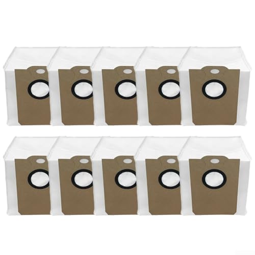 Benutzerfreundliche Staubsaugerbeutel für Cecotec Conga 2299, Ultra Home, X Treme, für Genesis, einfach zu ersetzen und zu pflegen (10 Stück) von Feeshoppher