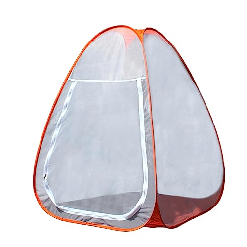 Buddhistisches Meditationszelt, leichtes Mesh-Netz für bequeme Rückzugsorte im Freien (Orange) von Feeshoppher