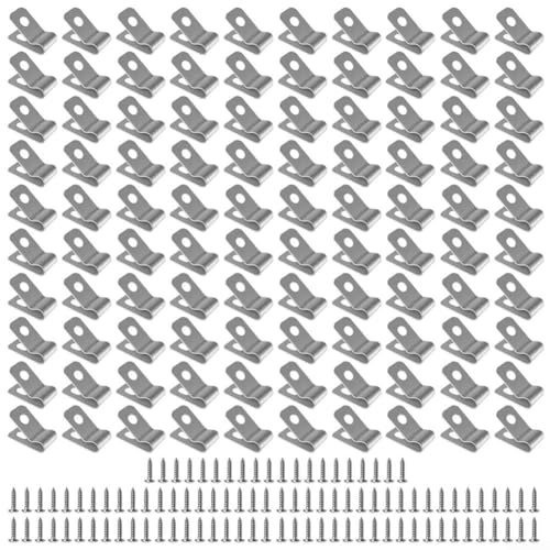 Drahtzaun-Clips für Viehplatten, 100 Aluminium-Clips für starke Zaunverbindungen Drahtzaun-Clips für Viehplatten, 100 Aluminium-Clips für starke Zaunverbindungen von Feeshoppher