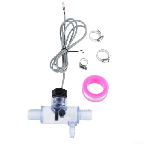 Durchflussschalter 24 V Durchflussschalter Ersatzteile Kit für Massage-Badewannenheizungen Vorzisions-Wasserdurchflusserkennungssensor Trockenlaufschutz Temperaturbereich -20 °C bis 90 °C (2560-040) von Feeshoppher