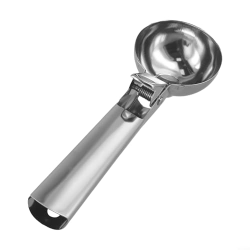 Edelstahl-Multifunktionsschaufel, perfekt für Eis und Obst, ergonomischer Griff für mühelose Nutzung (L) von Feeshoppher