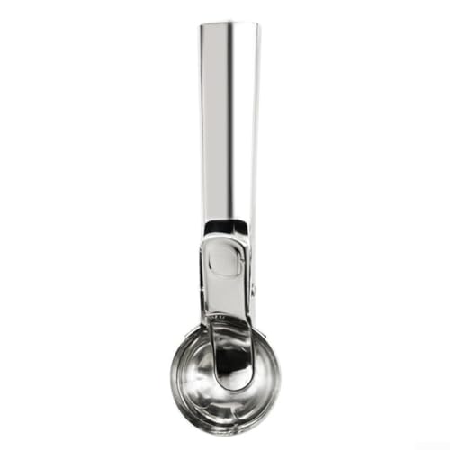 Edelstahl-Multifunktionsschaufel, perfekt für Eis und Obst, ergonomischer Griff für mühelose Nutzung (S) von Feeshoppher