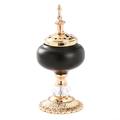 Einzigartiges Design, Metall-Räuchergefäß für Bakhoor-Räucherstäbchen mit funktionaler Eleganz (Stil 2) von Feeshoppher