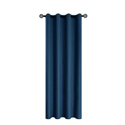 Energiesparende Wärmedämmung Vorhänge für Schlafzimmer und Wohnbereich mit vollständiger Verdunkelung (Blau) von Feeshoppher