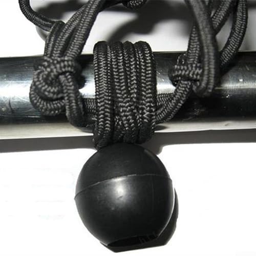 Fahnenmast-Clips mit Bungee-Seil zur sicheren Befestigung von Windsäcken und Planen an Stangen, 10 Stück Fahnenmast-Clips mit Bungee-Seil zur sicheren Befestigung von Windsäcken und Planen an Stangen, 10 Stück von Feeshoppher