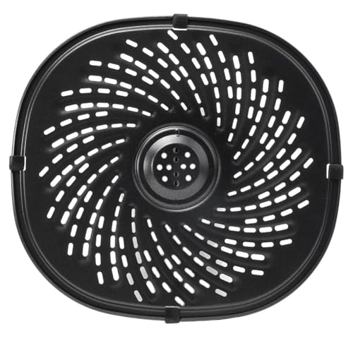 Feeshoppher Air Fryer Grill Pans Air Fryer Grill Pan Ersatzteile Kompatibel mit P-ower XL Gowise 7QT Antihaft Carbon S-Teel Crisper Plate mit Silikongriff zum Kochen von Huhn Fisch Gemüse Feeshoppher Air Fryer Grill Pans Air Fryer Grill Pan Ersatzteile Kompatibel mit P-ower XL Gowise 7QT Antihaft Carbon S-Teel Crisper Plate mit Silikongriff zum Kochen von Huhn Fisch Gemüse von Feeshoppher