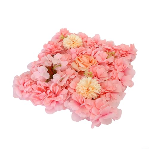 Feeshoppher Blumen-Wandpaneel Blumenhintergrund, 6 Stück, künstliche Blumen-Wandpaneele, 3D-Rosen-Hortensien-Hintergrund, dekorativer Hochzeitsparty-Events, Foto-Hintergrund, Heimdekoration, 38,1 x Feeshoppher Blumen-Wandpaneel Blumenhintergrund, 6 Stück, künstliche Blumen-Wandpaneele, 3D-Rosen-Hortensien-Hintergrund, dekorativer Hochzeitsparty-Events, Foto-Hintergrund, Heimdekoration, 38,1 x von Feeshoppher