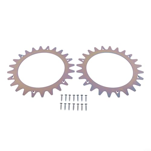 Feeshoppher Mähroboter Spikes Rasenmähroboter Anti-Rutsch-Nagelroboter Rasenmäher Traktionsspikes Set kompatibel mit Parkside PMRA 20-Li B2 und PMORDA 20-Li B2 Feeshoppher Mähroboter Spikes Rasenmähroboter Anti-Rutsch-Nagelroboter Rasenmäher Traktionsspikes Set kompatibel mit Parkside PMRA 20-Li B2 und PMORDA 20-Li B2 von Feeshoppher