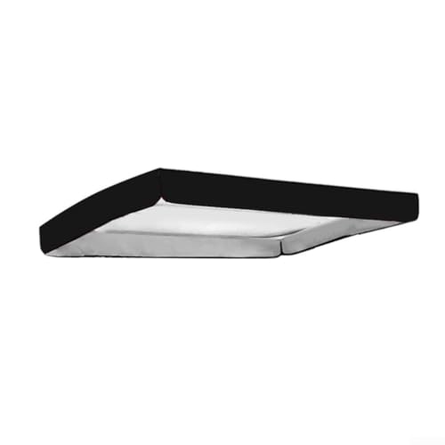Feeshoppher Outdoor Gartenschaukel Dachabdeckung Outdoor Terrasse Schaukel Baldachin Ersatzabdeckung Wasserdicht Staubdicht Top Cover UV-Schutz Schatten für Garten Terrasse Innenhof Möbel (Schwarz Feeshoppher Outdoor Gartenschaukel Dachabdeckung Outdoor Terrasse Schaukel Baldachin Ersatzabdeckung Wasserdicht Staubdicht Top Cover UV-Schutz Schatten für Garten Terrasse Innenhof Möbel (Schwarz von Feeshoppher