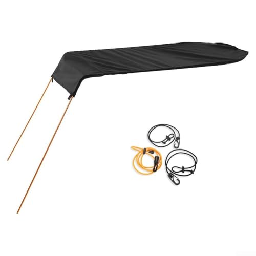 Feeshoppher Sonnendach Oxford Ka-Yak Kanu Abdeckung Kajak Kanu Sonnenschutz Abdeckungen Einzelperson Wasserdicht Oberdach UV-Schutz Leichter Bootsunterstand für Wassersport 127 x 78,7 x 66 cm (schwarz Feeshoppher Sonnendach Oxford Ka-Yak Kanu Abdeckung Kajak Kanu Sonnenschutz Abdeckungen Einzelperson Wasserdicht Oberdach UV-Schutz Leichter Bootsunterstand für Wassersport 127 x 78,7 x 66 cm (schwarz von Feeshoppher