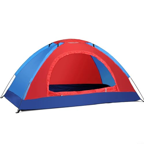 Feeshoppher Tragbarer Unterschlupf für 1 Person, ultraleichtes Campingzelt mit Tragetasche, Do-uble-Tür-Design, Oxford-Gewebe, Fiberglas-Stangen, Popup-Zelte für Rucksackreisen, Wandern Feeshoppher Tragbarer Unterschlupf für 1 Person, ultraleichtes Campingzelt mit Tragetasche, Do-uble-Tür-Design, Oxford-Gewebe, Fiberglas-Stangen, Popup-Zelte für Rucksackreisen, Wandern von Feeshoppher