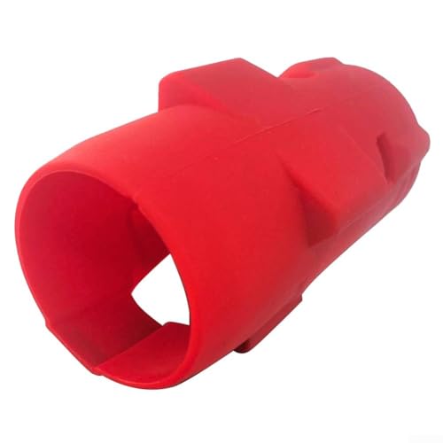 Feeshoppher für Milwauk-ee Schlagschrauber Schutzmanschette 18V Kraftstoff 1/2 Zoll hohes Drehmoment Gummiabdeckung Zubehör für Modell 2967-20 Rot von Feeshoppher