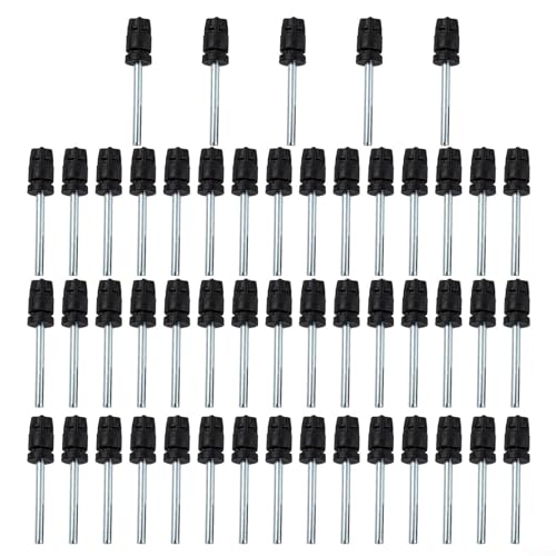 Fingerhut für Baldachin-Stangen, 50-teiliges Set für 16 mm, 19 mm, 22 mm, 25 mm Rohre (16 mm) von Feeshoppher