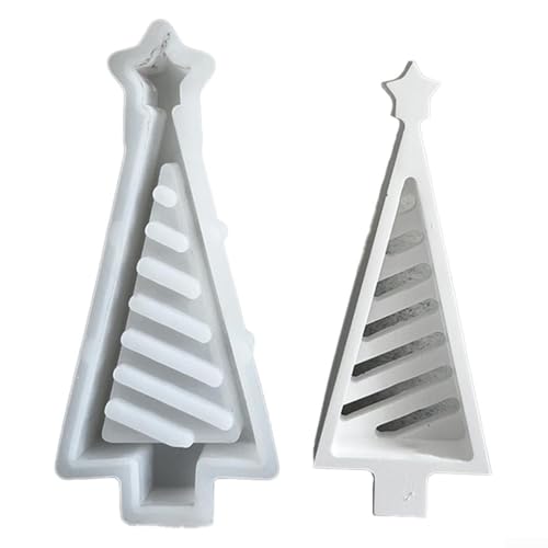 Flexibler Weihnachtsbaum Silikon für die Form zum einfachen Herauslösen von individuellen festlichen Ornamenten (02) von Feeshoppher