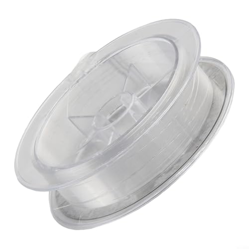 Fluorocarbon Angelschnur 100 m Länge mit Kohlefaservorfach weiche Schnur 4 13/34 14,5 kg Stärke für reibungsloses Werfen und langfristige Nutzung (2,0–0,23 mm-4,3 kg weiß) von Feeshoppher