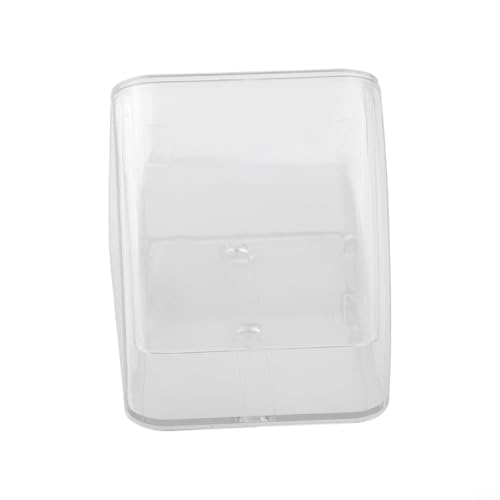 Funktionale Türklingel-Abdeckung, wasserdicht, transparentes Design für Schlüssel und Fernbedienung von Feeshoppher