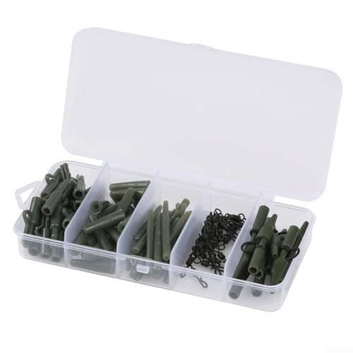 Gebrauchsfertiges 100-teiliges Karpfenangel-Ausrüstungs-Set mit praktischen Vorfächern und Haken, um Ihre Erfahrung zu vereinfachen von Feeshoppher