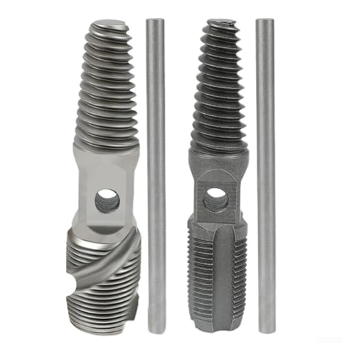 Gewinde-Extraktionswerkzeug mit Doppelköpfen für schnelle Reparaturen an beschädigten Rohren (3-4) von Feeshoppher