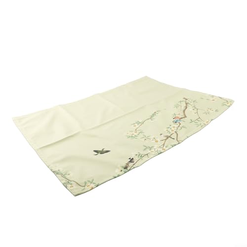 Heizkörperabdeckung aus Samt im chinesischen Stil für effektiven Staubschutz und zur Dekoration von Zuhause (60 cm) von Feeshoppher