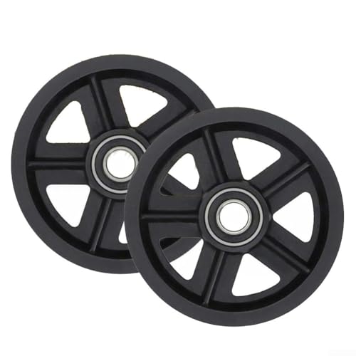 Hocheffiziente Schiebetür-Scheunentor-Hardware 120 mm Zinklegierungsrollen mit leisem Betrieb Hocheffiziente Schiebetür-Scheunentor-Hardware 120 mm Zinklegierungsrollen mit leisem Betrieb von Feeshoppher