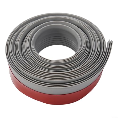 Innovative 24M Wetterabisolierung für Türen, effektive Schalldämmung und Zugluftkontrolle mit einfacher Anwendung (2M-Grau) von Feeshoppher