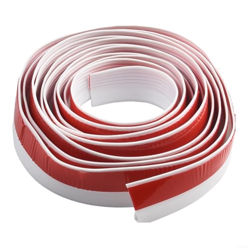 Innovative 24M Wetterabisolierung für Türen, effektive Schalldämmung und Zugluftkontrolle mit einfacher Anwendung (4M-Weiß) von Feeshoppher