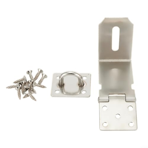 Innovatives Design, stabiler Edelstahl-Vorhängeschloss zur Erhöhung der Sicherheit der Lagerbereiche (12,7 cm) von Feeshoppher