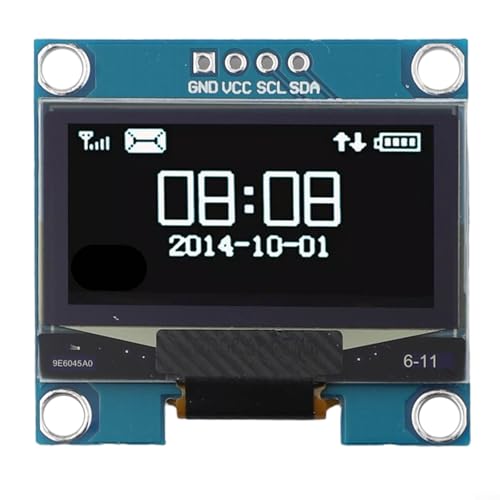 Integrieren Sie das 1 3 Zoll für OLED-Display-Modul einfach in Ihre Projekte mit seinem flexiblen Anwendungsbereich (weiß) von Feeshoppher