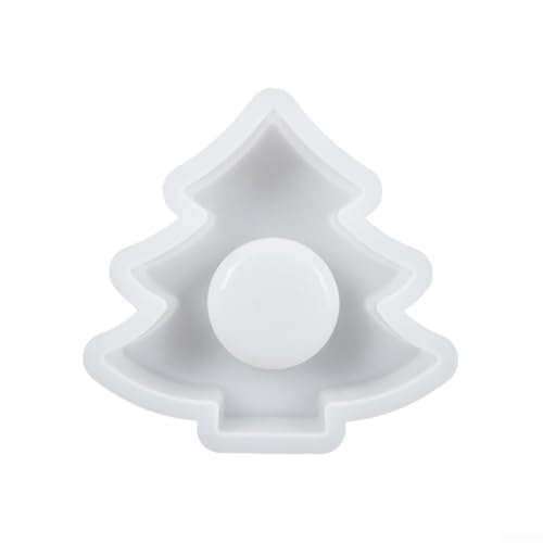 Kerzenhalter-Erstellung leicht gemacht mit flexiblen Schneeflocken-Silikonen (Weihnachtsbaum) von Feeshoppher