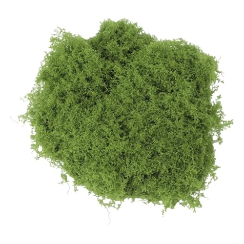 Künstliches Moos für Heimdekoration und zum Basteln und lebensechte Grünpflanzen für den Innen- und Außenbereich (50g) von Feeshoppher