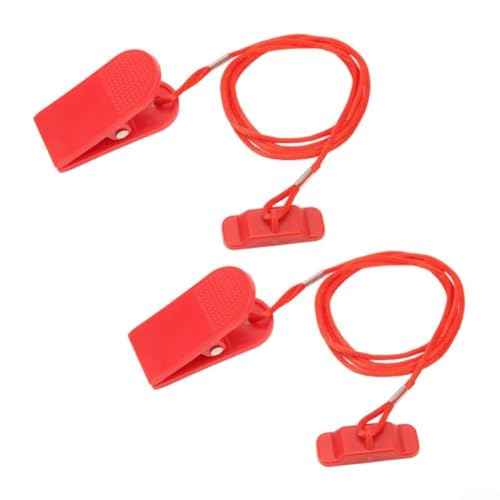 Laufband-Zubehör, 2 Magnet-Sicherheitsschlüssel zur Verbesserung Ihrer Trainingsroutine (15 x 40) von Feeshoppher