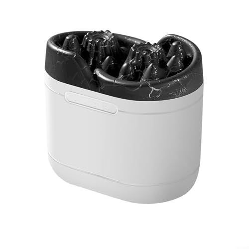Luftbefeuchter mit Aroma-Diffusor-Funktion, 300 ml Wasserkapazität und buntem Licht, für Arbeitsbereiche (schwarz) von Feeshoppher