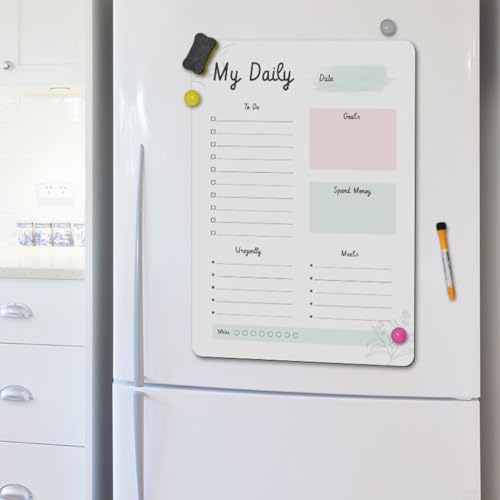 Magnetischer Kalender-Aufkleber für Kühlschrank, halten Sie wichtige Termine im Auge (CT007) von Feeshoppher
