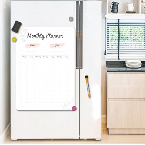 Magnetischer Kalender-Aufkleber für Kühlschrank, halten Sie wichtige Termine im Auge (CT009) von Feeshoppher