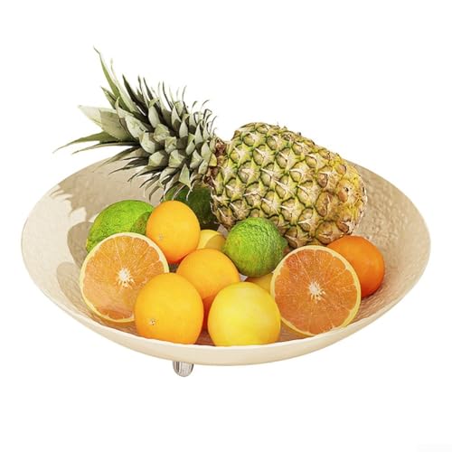 Moderne Obstschale zur Verschönerung von Lebensmitteln, geeignet für verschiedene Anlässe (weiß, L) von Feeshoppher