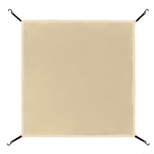Outdoor-Zeltplane, Dachabdeckung, wasserdicht, Vordach für 3 4 Personen, Camping, 56 x 56 cm (beige) von Feeshoppher