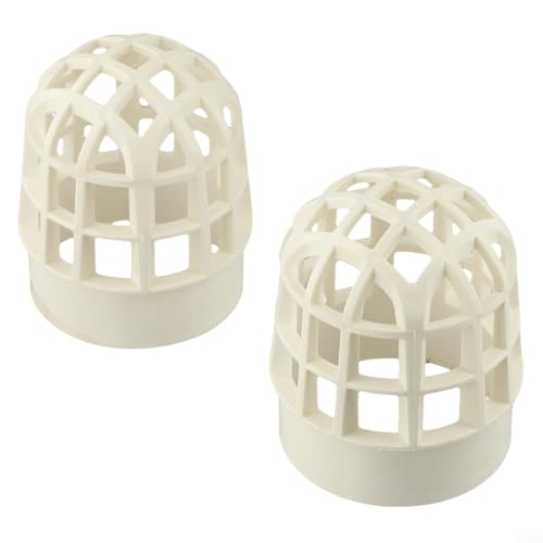 PVC-Netz-Abdeckhaube-Set für zuverlässiges Abfangen von Schmutz und Entwässerungssystemen (für 75 mm) von Feeshoppher